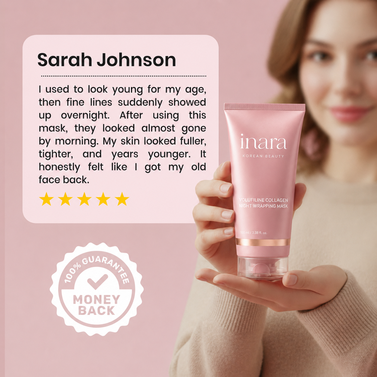 Volufiline Collagen Night Wrapping Mask