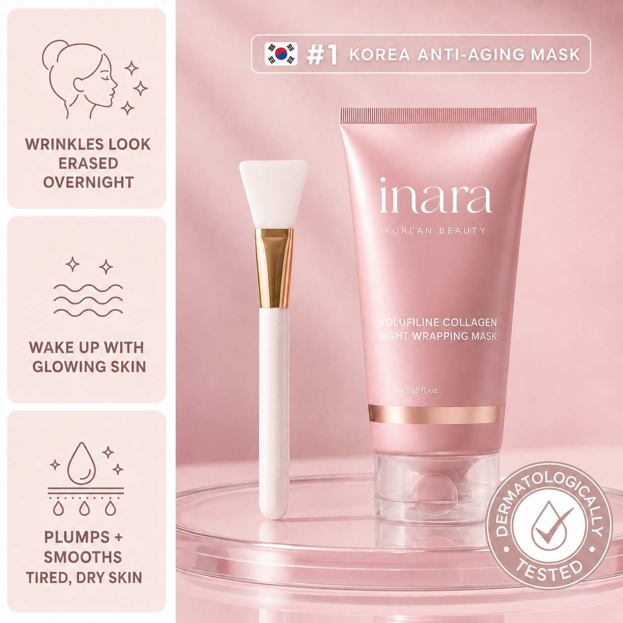 Volufiline Collagen Night Wrapping Mask